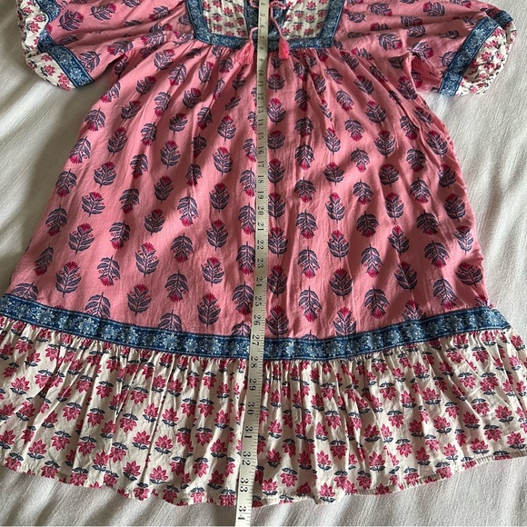 Old Navy ASO I Woke Up A Vampire Dress Sz M Floral Boho Cottagecore Peasant Airy - Picture 8 of 16
